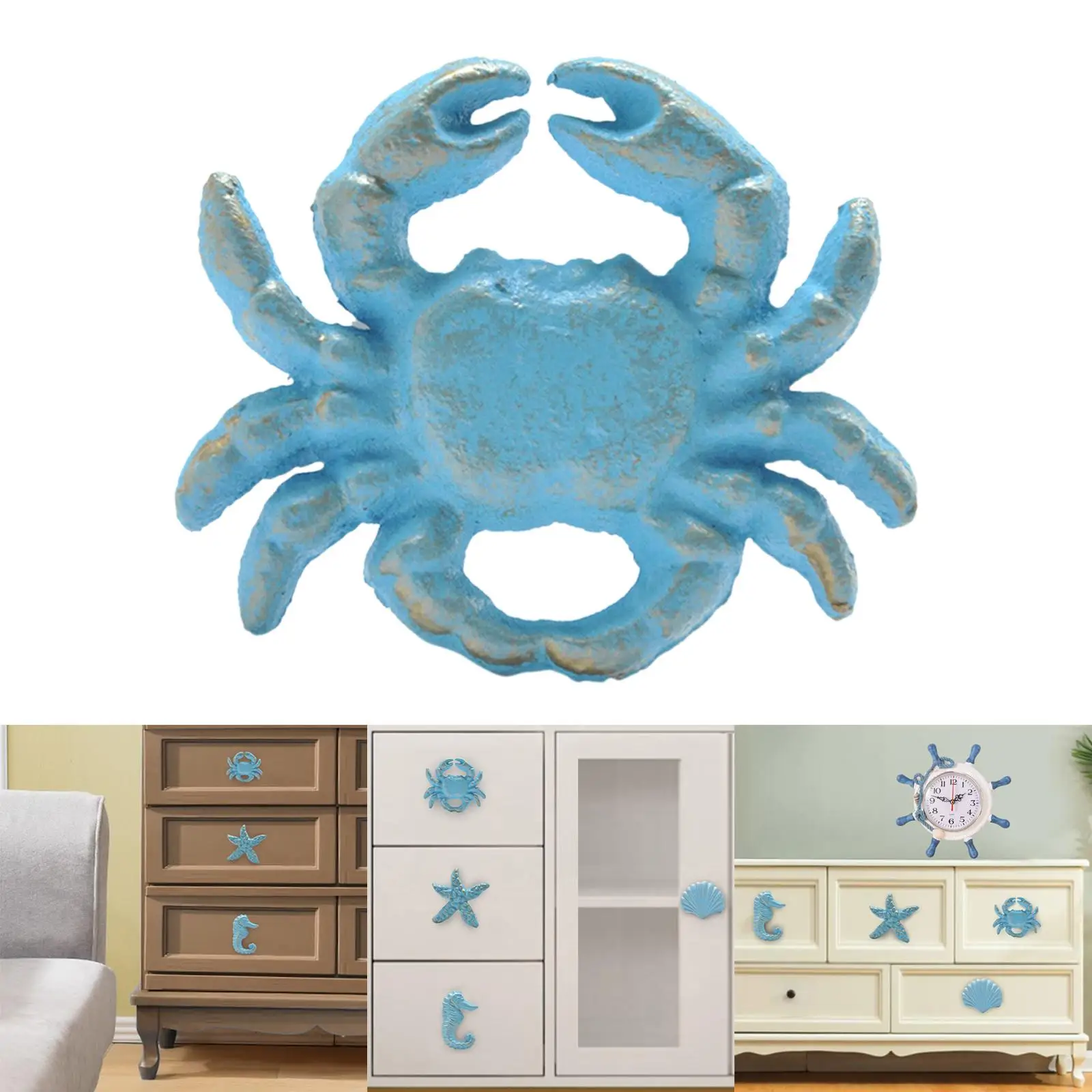 2-6pack Cabinet Knobs Easy Installation Kitchen Cabinet Farmhouse Drawer