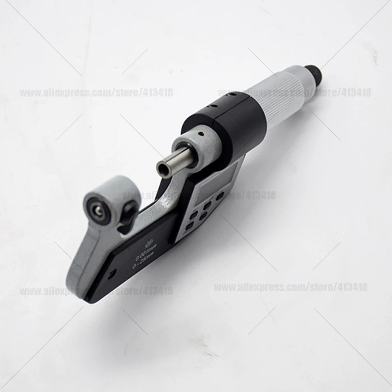 Xibei Digital Screw Thread Micrometer 0-25mm 25-50mm Industrial Quality With Anvils 50-75mm 75-100mm Electronic Outside Gage 1um