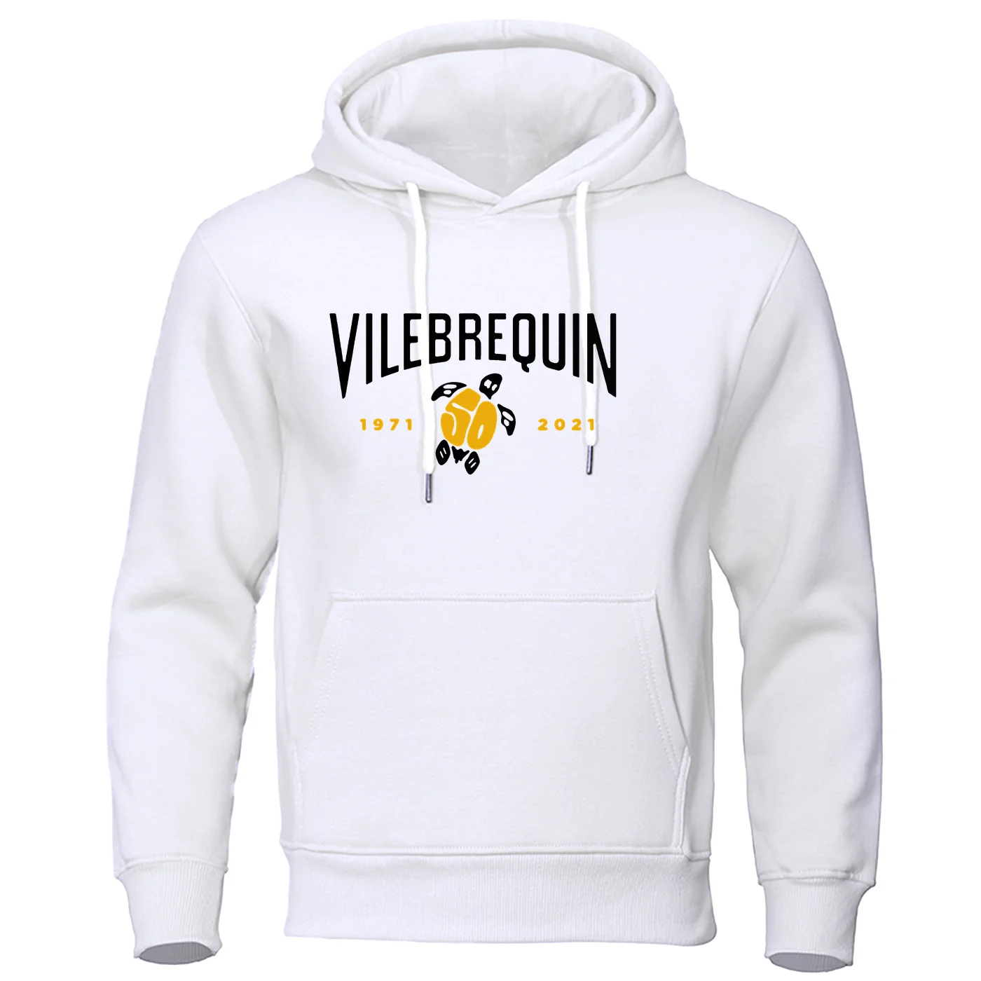 Vilebrequin fashion trend men's and women's printed outerwear with spring and autumn fleece hooded sweatshirt