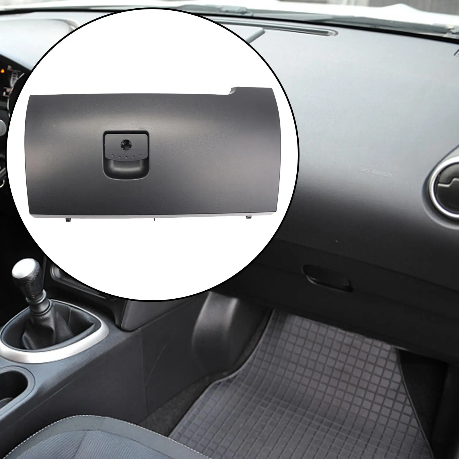 

Car Console Glove Box Door Cover Lid 1C1880247R Durable Replacement Parts for VW