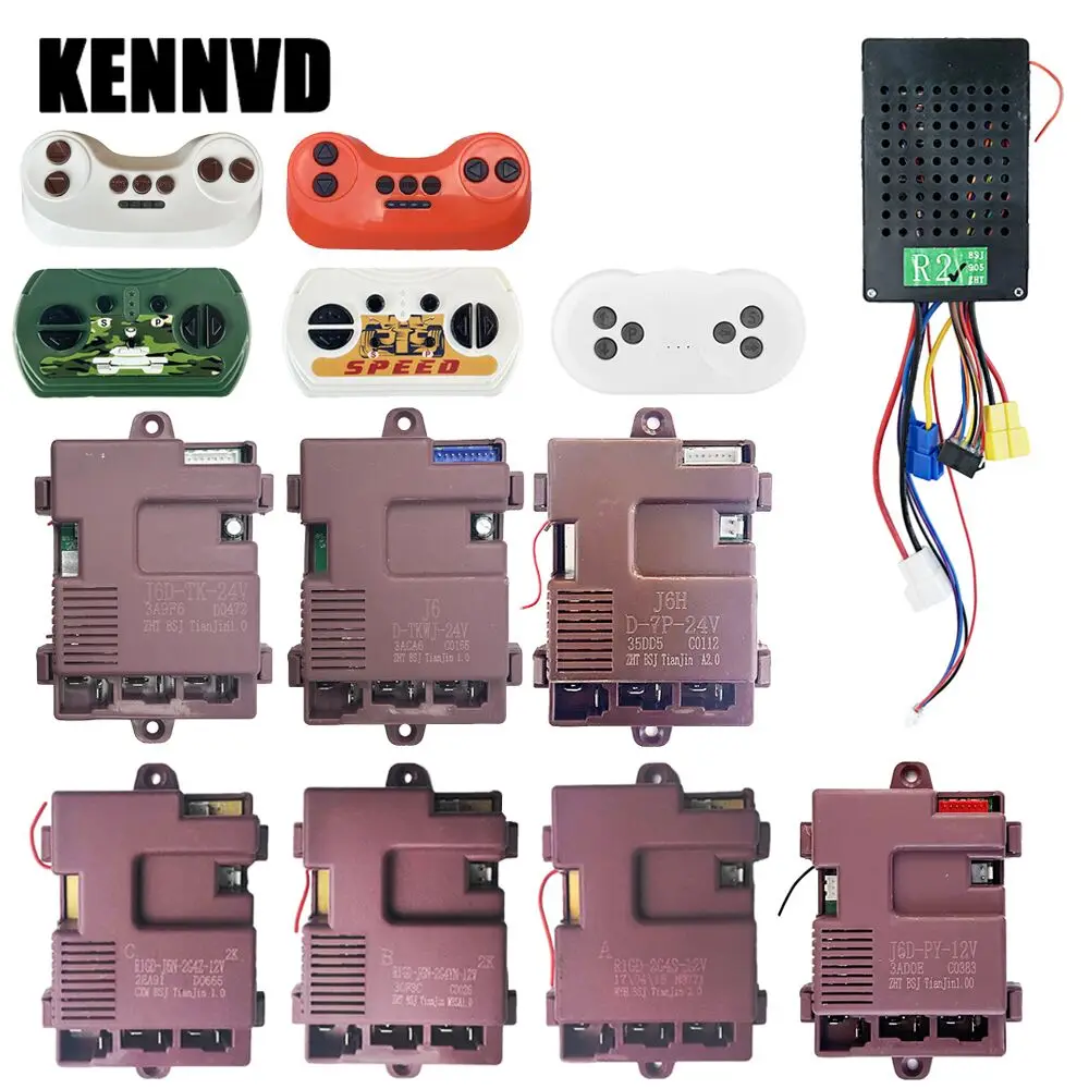 

6V 12V 24V J2W J2Y J5Z J4YZ R1GD J6D R2 Children's Electric Ride on Car Remote Control Box Unit Receiver Controller Motherboard