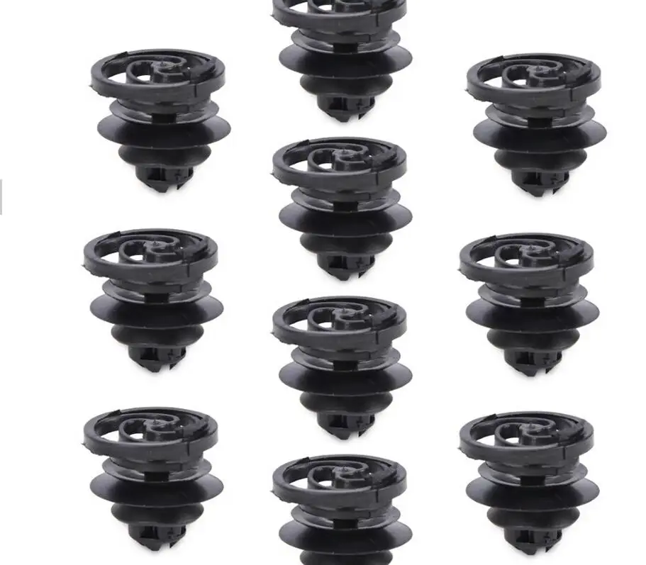 Door Panel Retainer Clips 3B0-868-243 for 98-on for vw Jetta Golf B5 Pack of 30 Black Interior Nylon Door Trim Panel