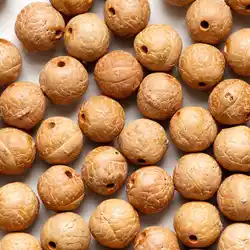50PCS Natural Bodhi Beads Real Nepal Phoenix Eye Bodhi 15-17mm TSB0432