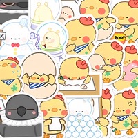 10/59Pcs Game Love and Deepspace Graffiti Stickers Cartoon Figure Sylus Caleb Li Shen Qi Yu Chicken PVC Waterproof Sticker Kids