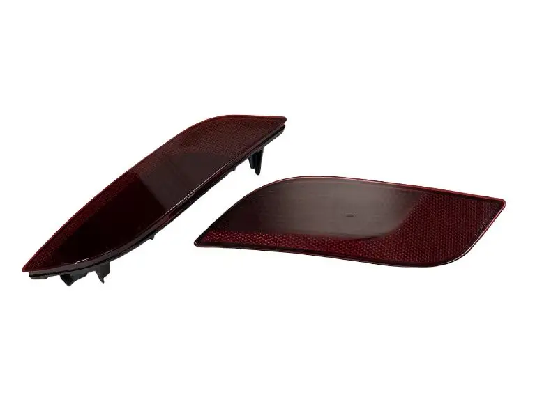 

A Pair Red Lens Rear Bumper Light Reflector Pair for Jeep Compass 17-20