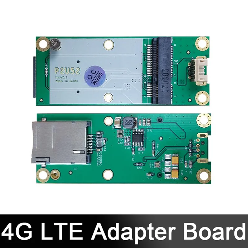 4G LTE Development Board Industrial Mini PCIe To USB Adapter W/SIM Card Slot P2U52 for WWAN/LTE 3G/4G Wireless Wifi Module