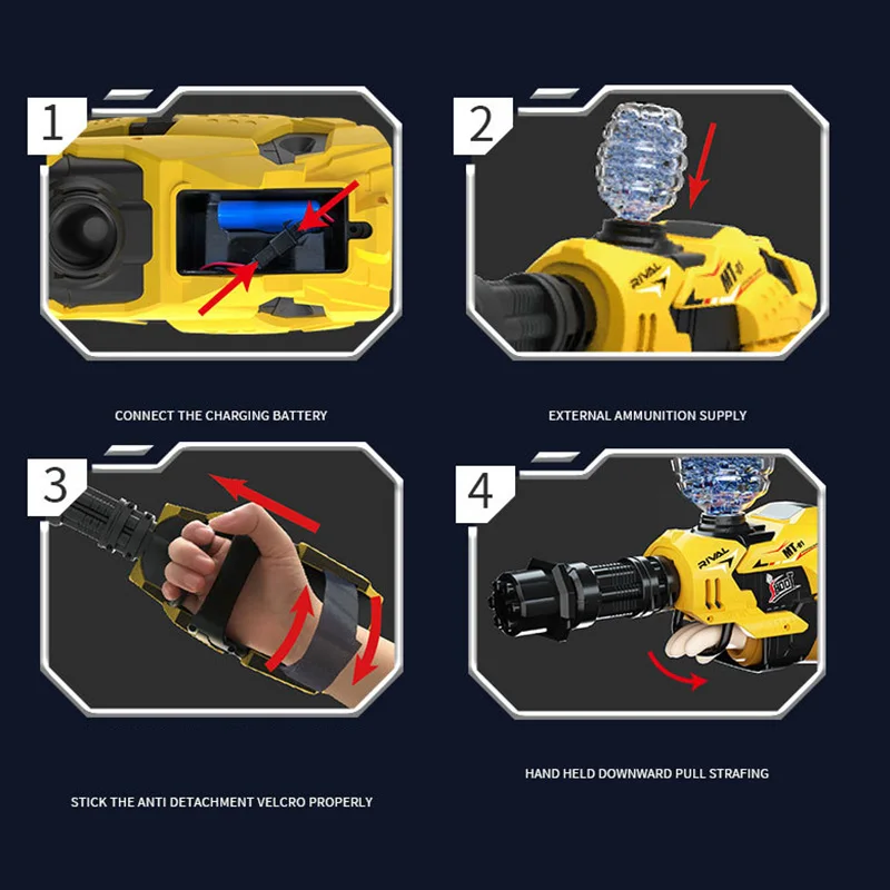 ألعاب الناسف الكرة الجل الكهربائية، لعبة الناسف الكرة الجل الكهربائية الأوتوماتيكية اليدوية، مناسبة لألعاب الرماية في الهواء الطلق