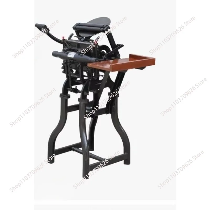Manual letterpress printing machine, disc printing machine, letterpress business card machine