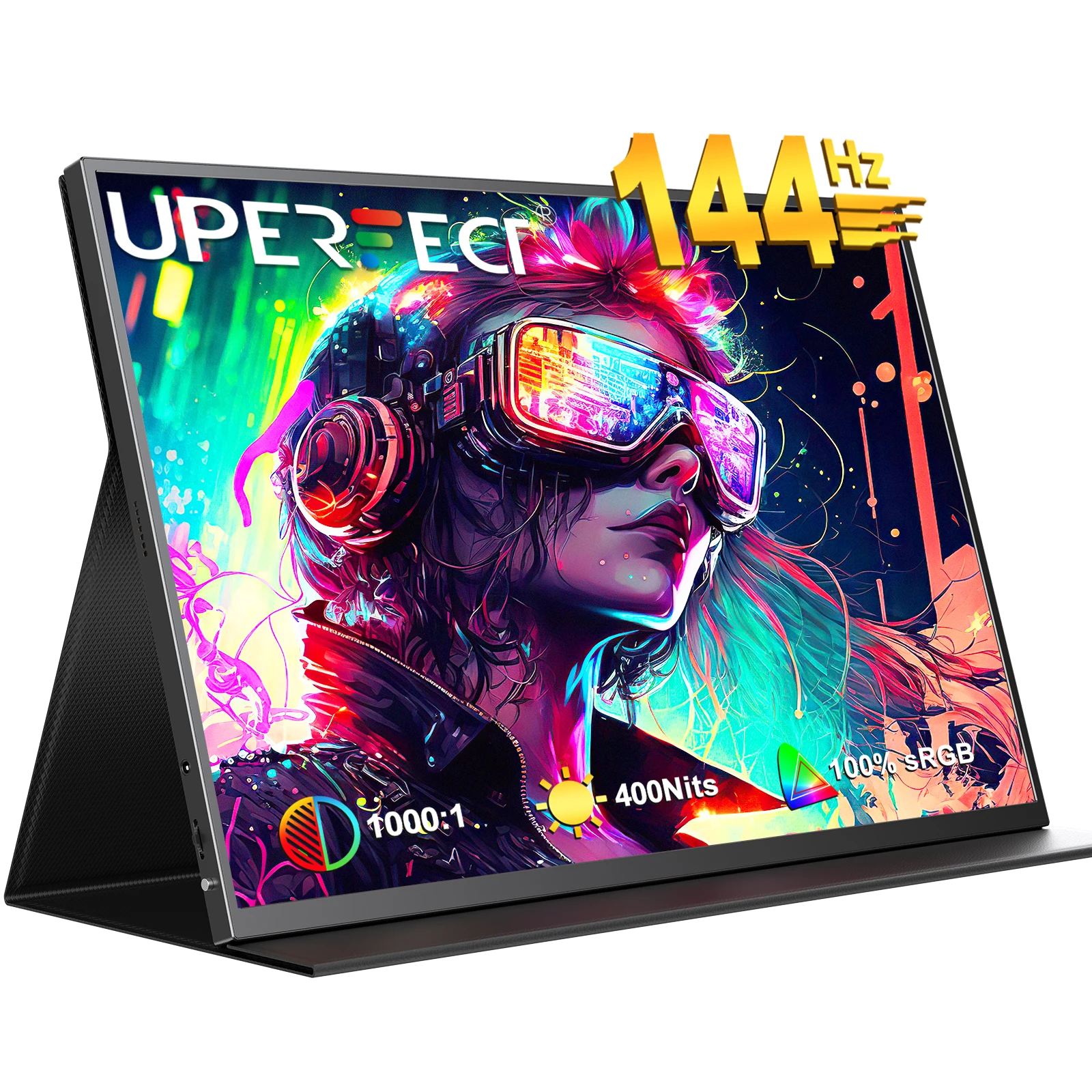 完璧な UGame B118 2K 144Hz ポータブル ゲーム モニター 100% DCI-P3