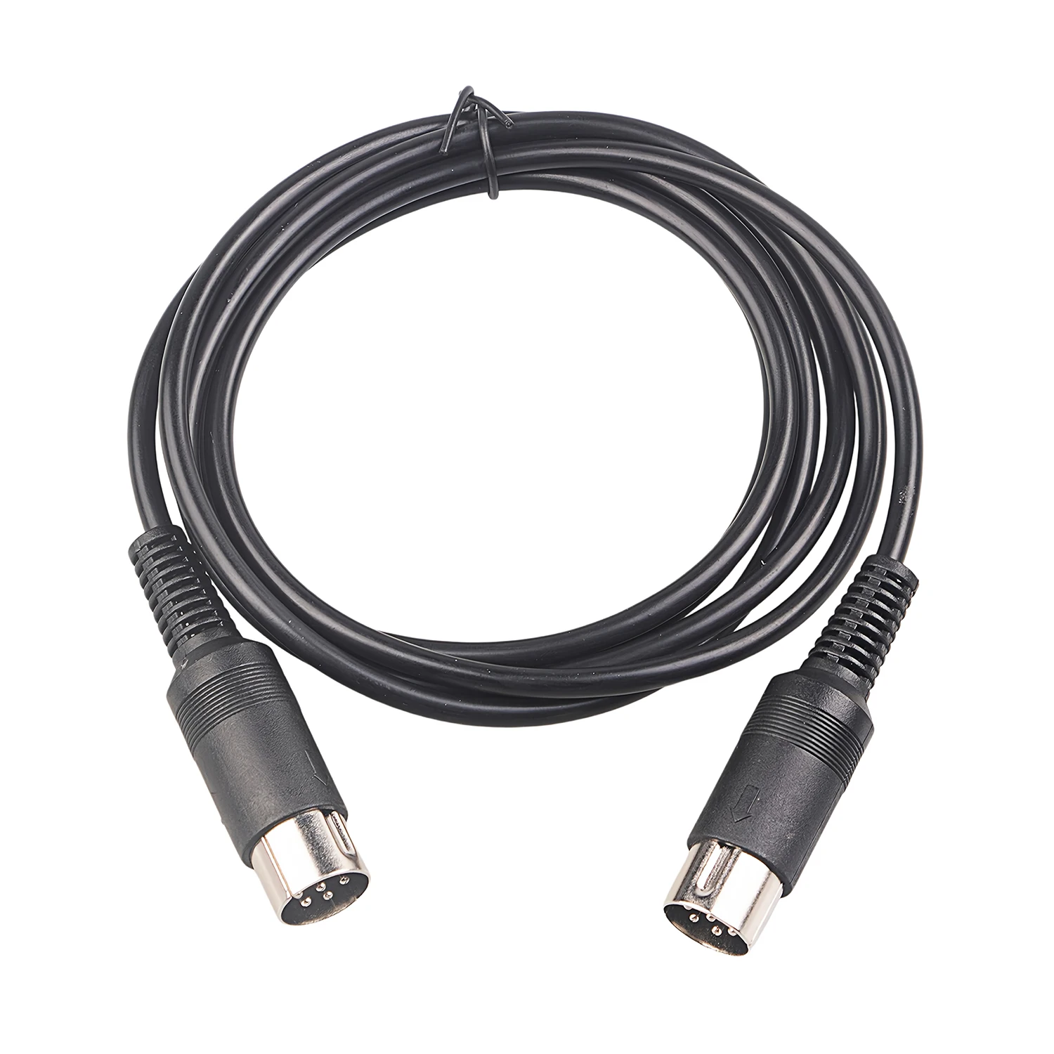 DIN 6Pin Male to Male Straight Through Audio Video S-Video S Terminal MIDI Cable for Microphone Guitar Amplifier Audio Equipment