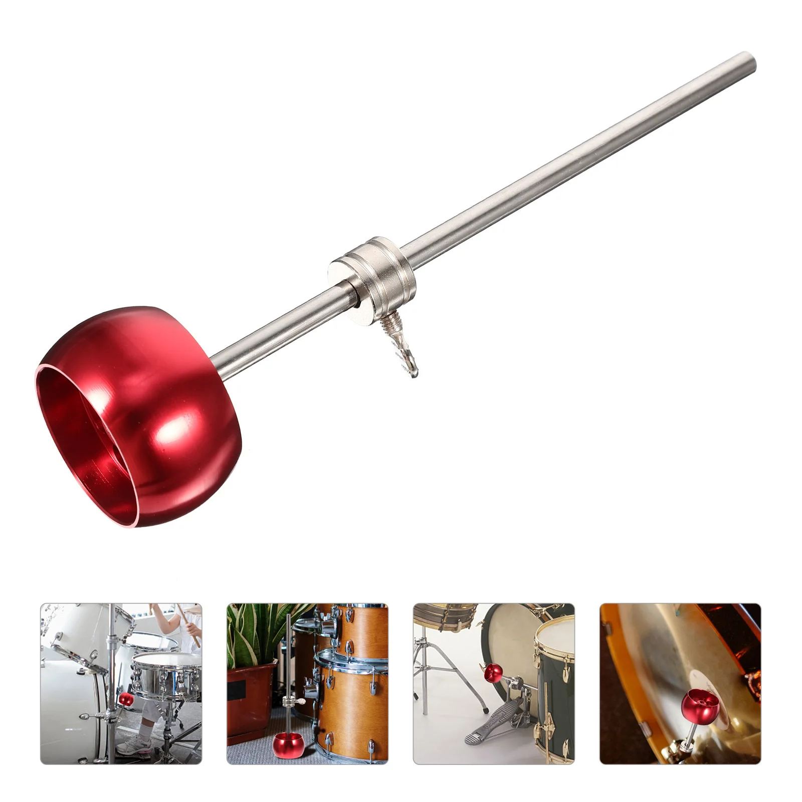 

Adjustable Pedal Hammer Fast Rebound Control Replacement Part Bass Drum Accessories Alloy Hammer Head Steel Handle Classic
