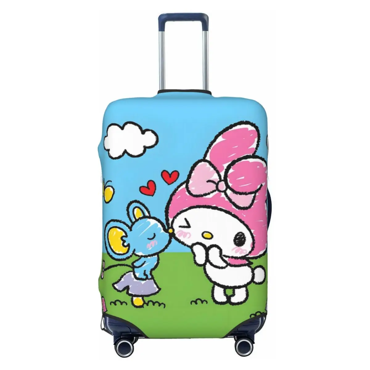 

Custom Melody Cartoon Movie Suitcase Cover Washable Classical Anime Luggage Protective Covers for 18-32 inch
