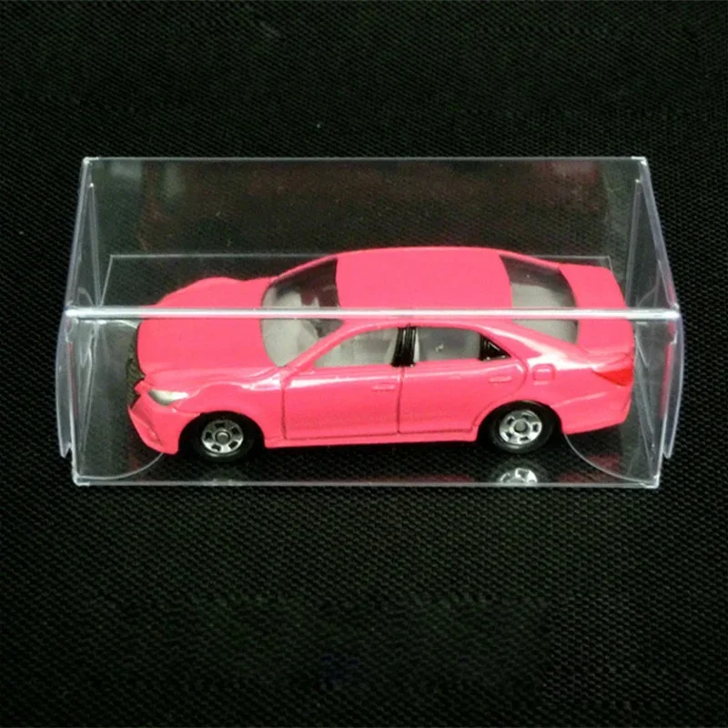 30*40*82mm 100pcs/lot PVC Clear Display Box Hot Wheels Match Box Small Toy Car Model Dust Proof Display Protection Box Gift Box