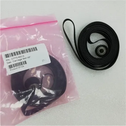 42 polegadas cinto para hp designjet 500 800, peças plotter, frete grátis, c7770-60014 dj500 dj800, 10pcs