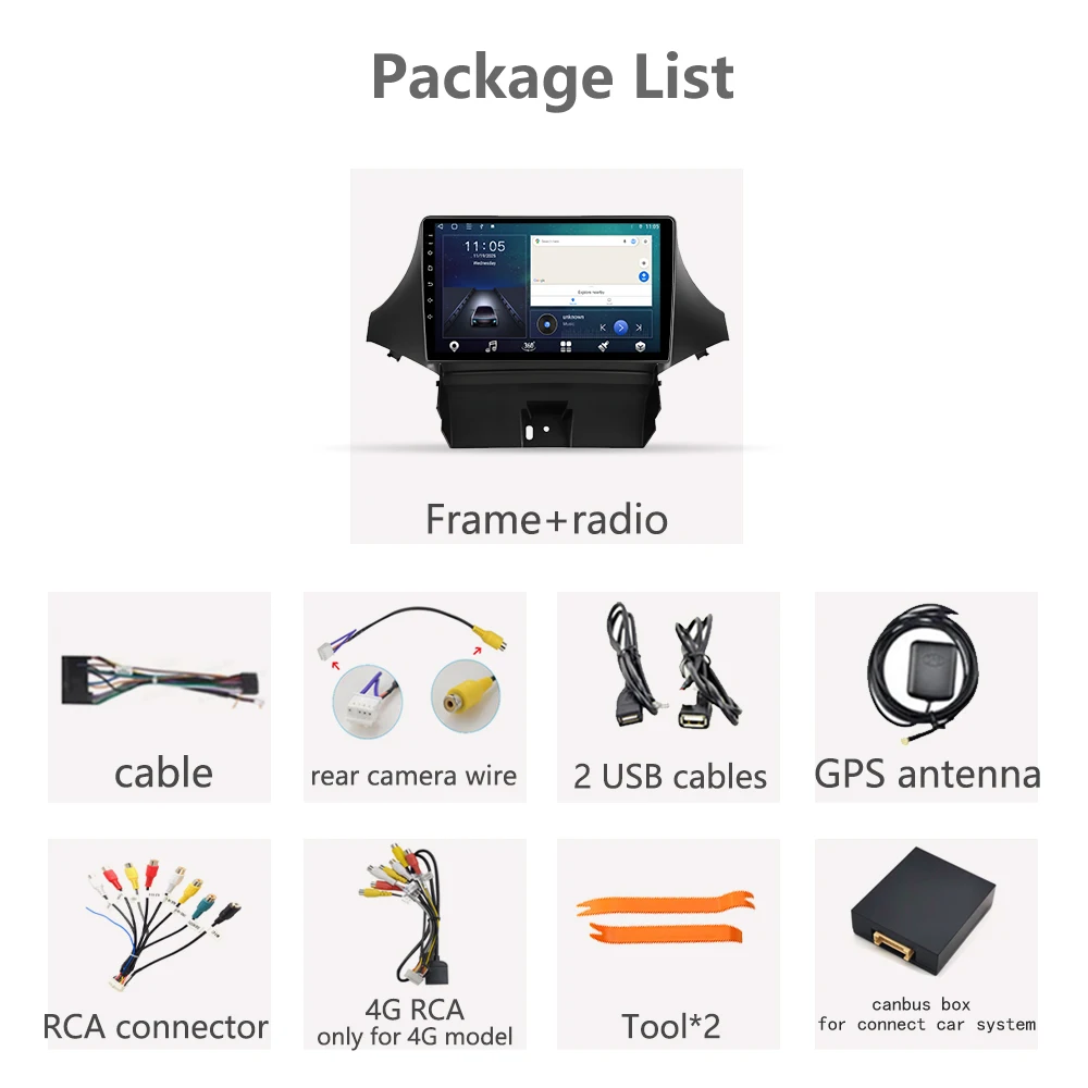 Android Auto For Chevrolet Orlando 2010 - 2018 Car Radio Head Unit Video Player Multimedia GPS Navigation 5G WIFI BT No 2din DVD view 6