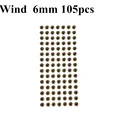 4D Wind 6mm 105pc