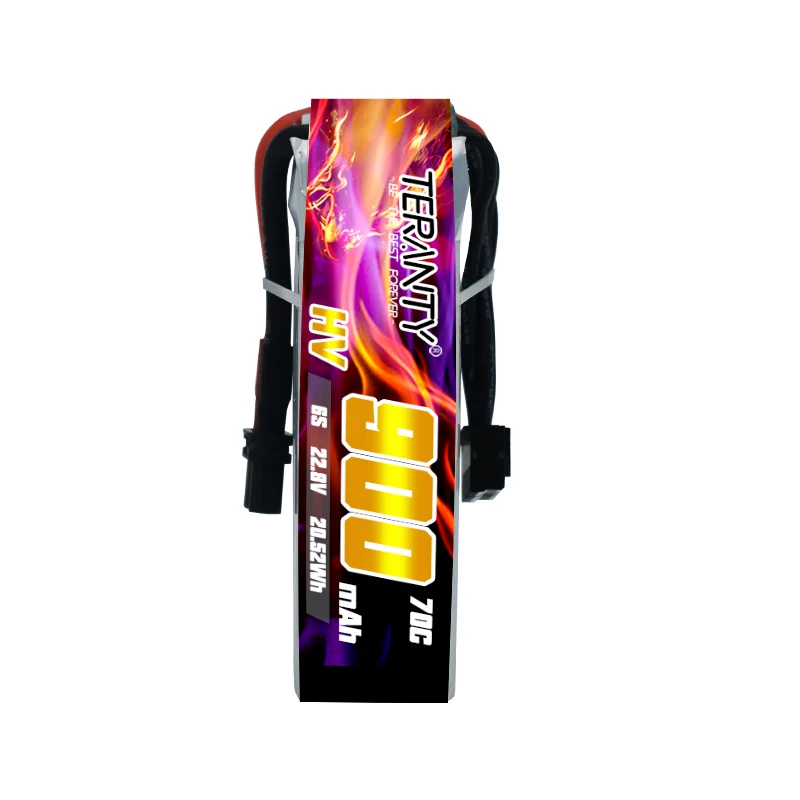 1/2 pz aggiornato TREANTY 6S 22.8V 70C/140C 900mAh Lipo batteria HV Mini quattro assi FPV modello Drone batteria ad alta tensione ad alta velocità