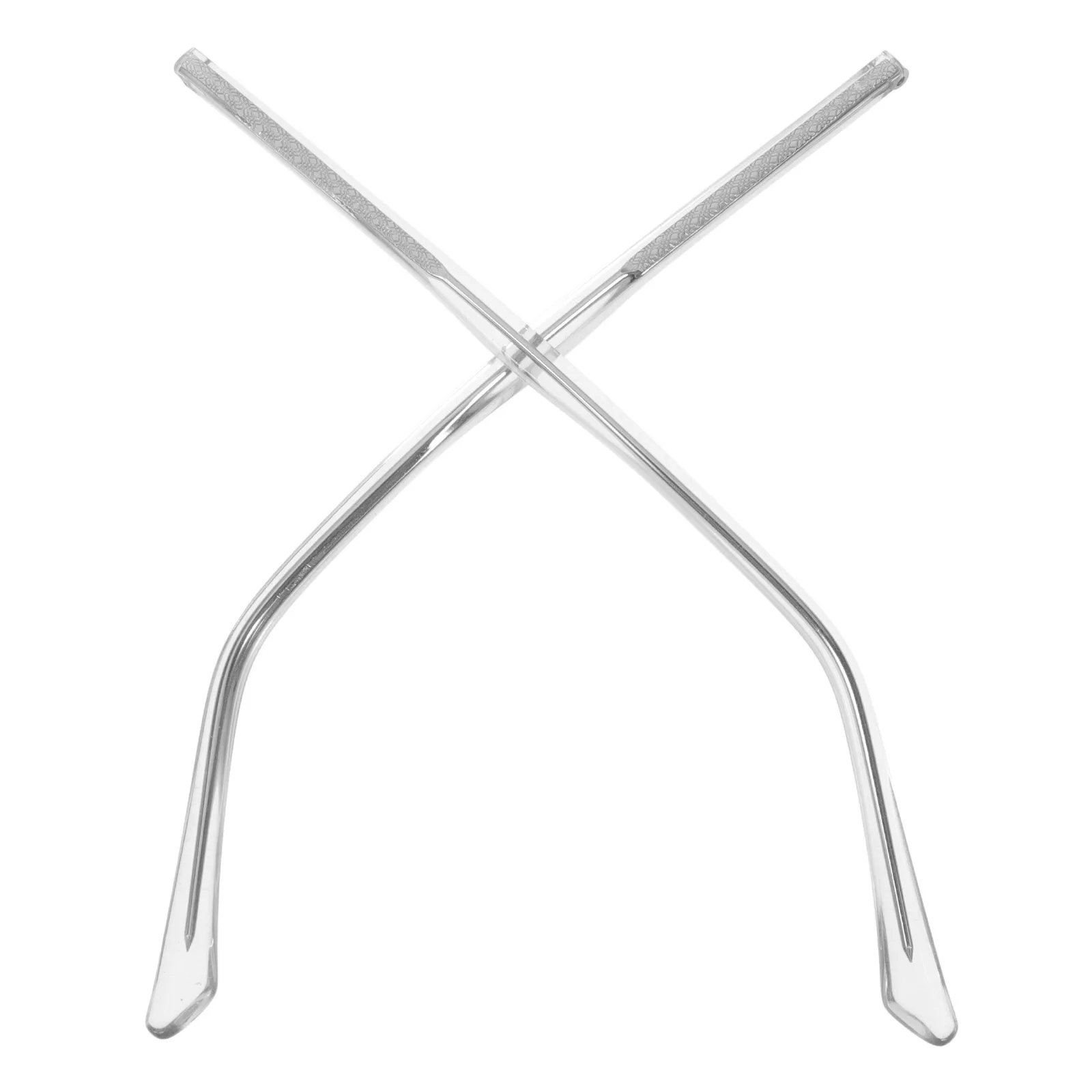 1Pair Eyeglass Arms Replacement Metal Glasses Legs Transparent Crystal Temples Universal Glasses Replacement Arms Durable Repair