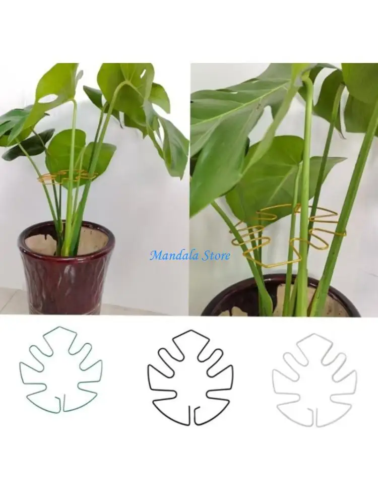 U2JC Decorative Garden Stake For Potted Plant Rustproof Durable Structure Simple Assembly