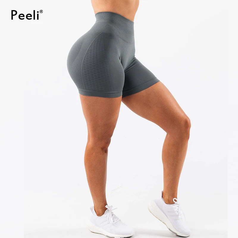 Amplify Contour Shorts Women Scrunch Butt Seamless Shorts High Waist Gym Shorts Athletic Booty Workout Yoga Short Women Clothing