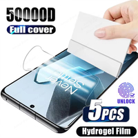 5PCS Soft Hydrogle Film For Oneplus 13 12 11 10 9 Pro 13R 12R 11R 10R 9R 10T 8T Screen Protector For Oneplus ACE 5 3 3V 2 2V Pro