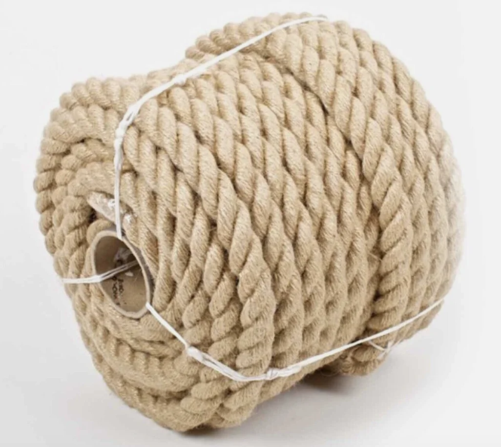 

50M Rope For Cat Tree Scratching Post Toy Cat Climbing Frame DIY Twisted Sisal Rope Cats Making Desk Legs Binding Rope