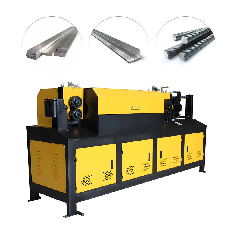 Automatic Cnc Steel Wire Rope Rebar Cutting and Bending Machine Industrial Widely Using Rebar Straightening Cutting Machine