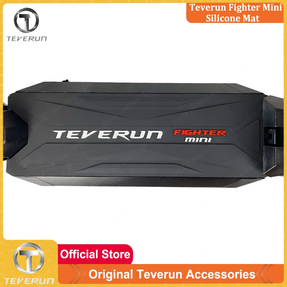 Official Teverun Fighter Mini Silicone Mat Deck Pedal Cover Rubber Pad Mat for Original Teverun Fighter Mini Electric Scooter