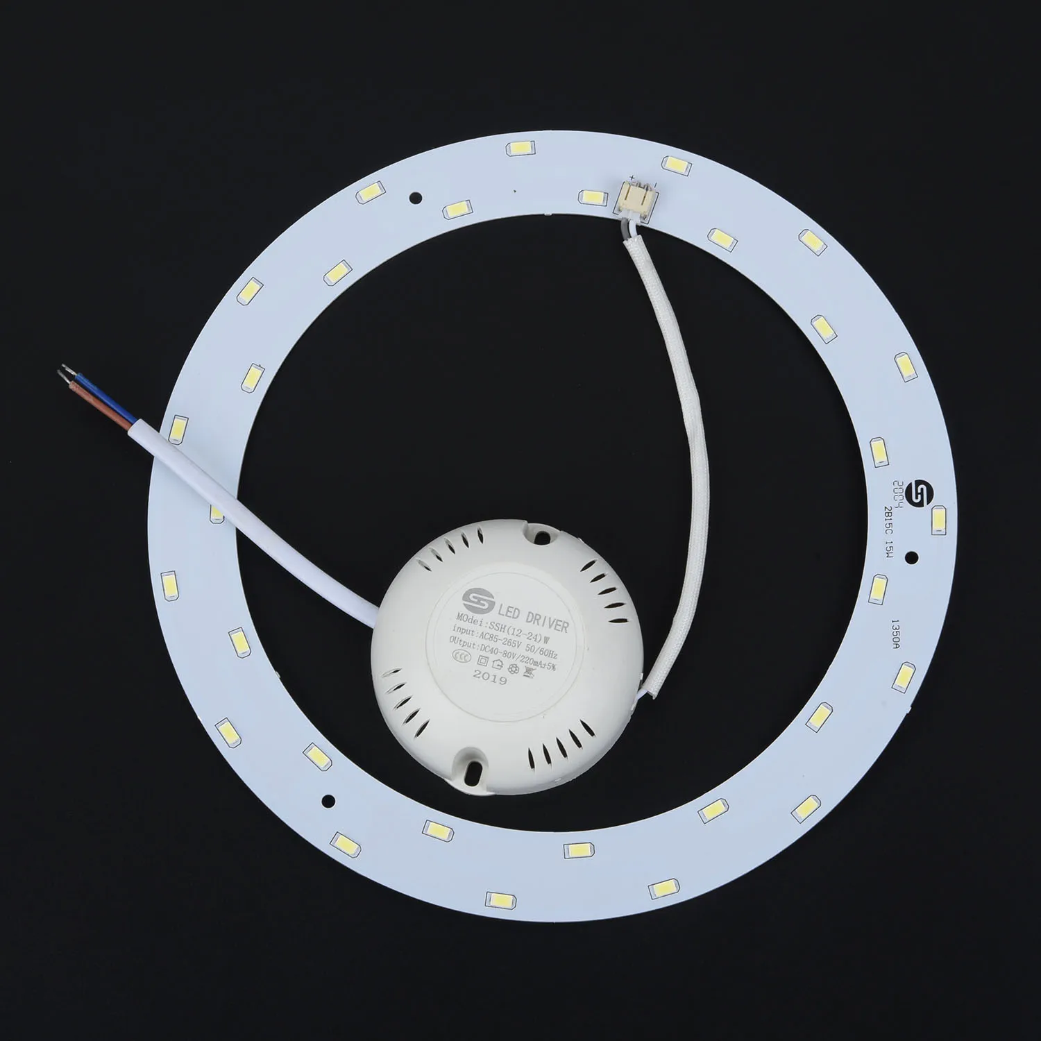 12/15/18W Light Plate With Driver Circle Shaped 5730 LED Panel Ceiling Light Fixtures Board Lamp Plate