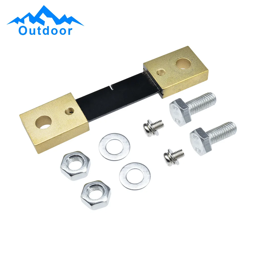 FL-2 Diverter 100A 75mV Analogue Digital Meter Diverter Module 0-100A Current Shunt Resistors Resistance for DC Current Measure