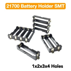 1 x 2 x 3 x 4 x 21700 Battery Holder SMT SMD Battery Box 21700 Storage Box 1S 2S 3S 21700 Battery Case