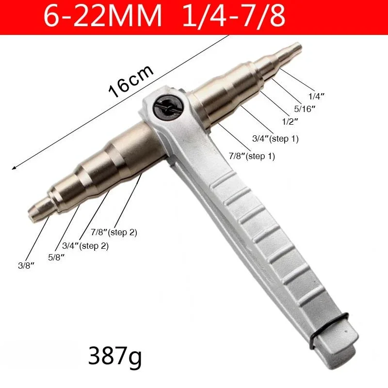 Maintenance Tool New Copper Tube Expander 1/4-7/8 Expander 6-22mm Expander Manual Air Conditioning Tool