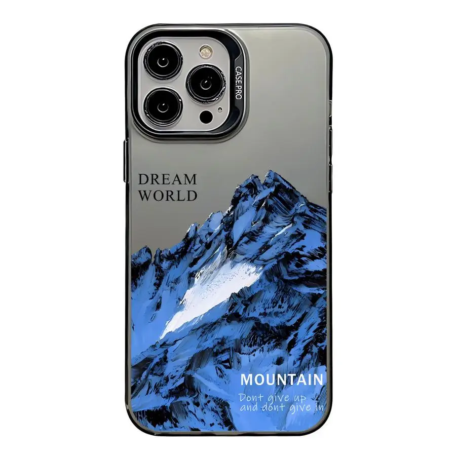 Snow Mountain Cover Phone Case for Apple iPhone 15 Pro Max 16 Pro 14 Pro 13 12 11 Pro Max 14 Plus Protective Soft Shell