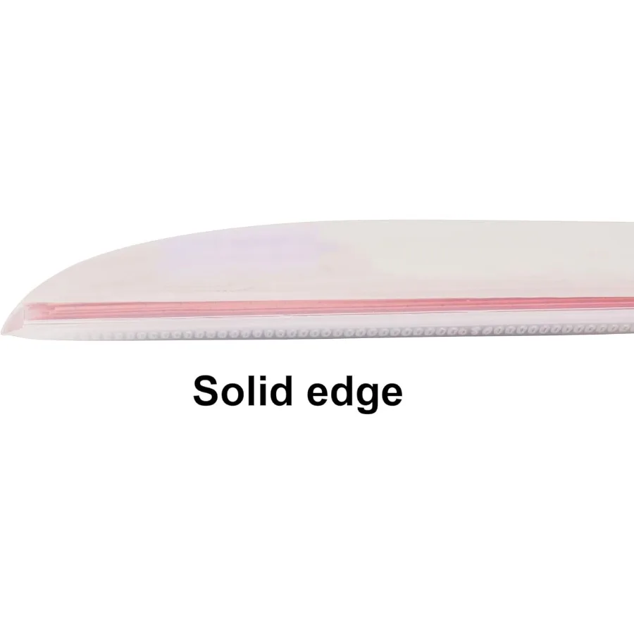 Buste quadrate in plastica trasparente da 7 x 7 supporti per riporre lo steil fustellati, confezione da 20 con chiusura ad anello a gancio