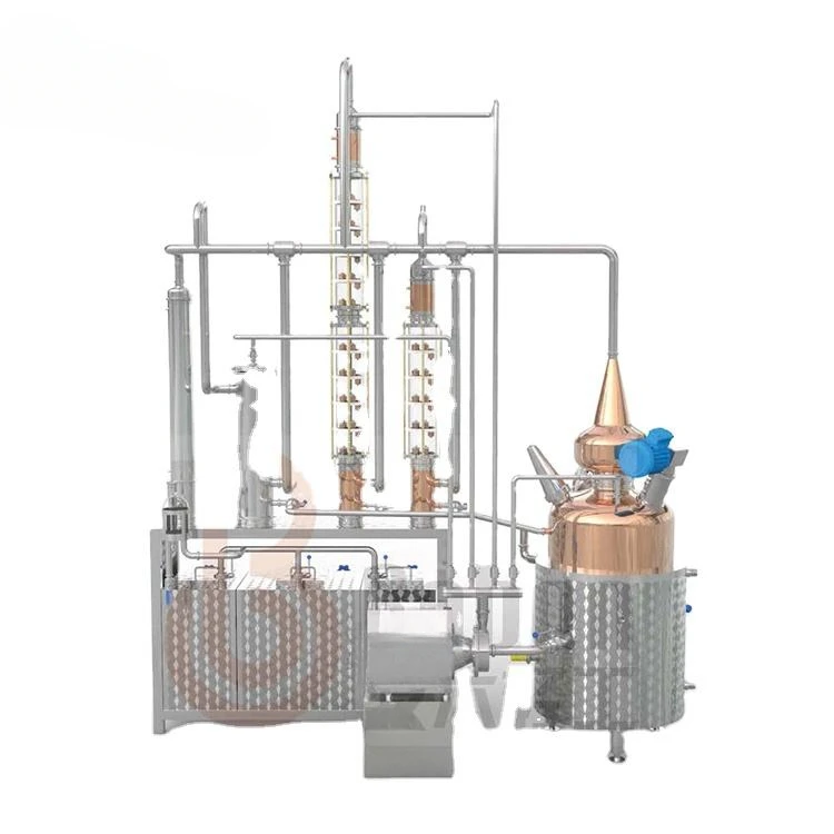 Rum Distillery Fractional Distillation Column  1000 Liter