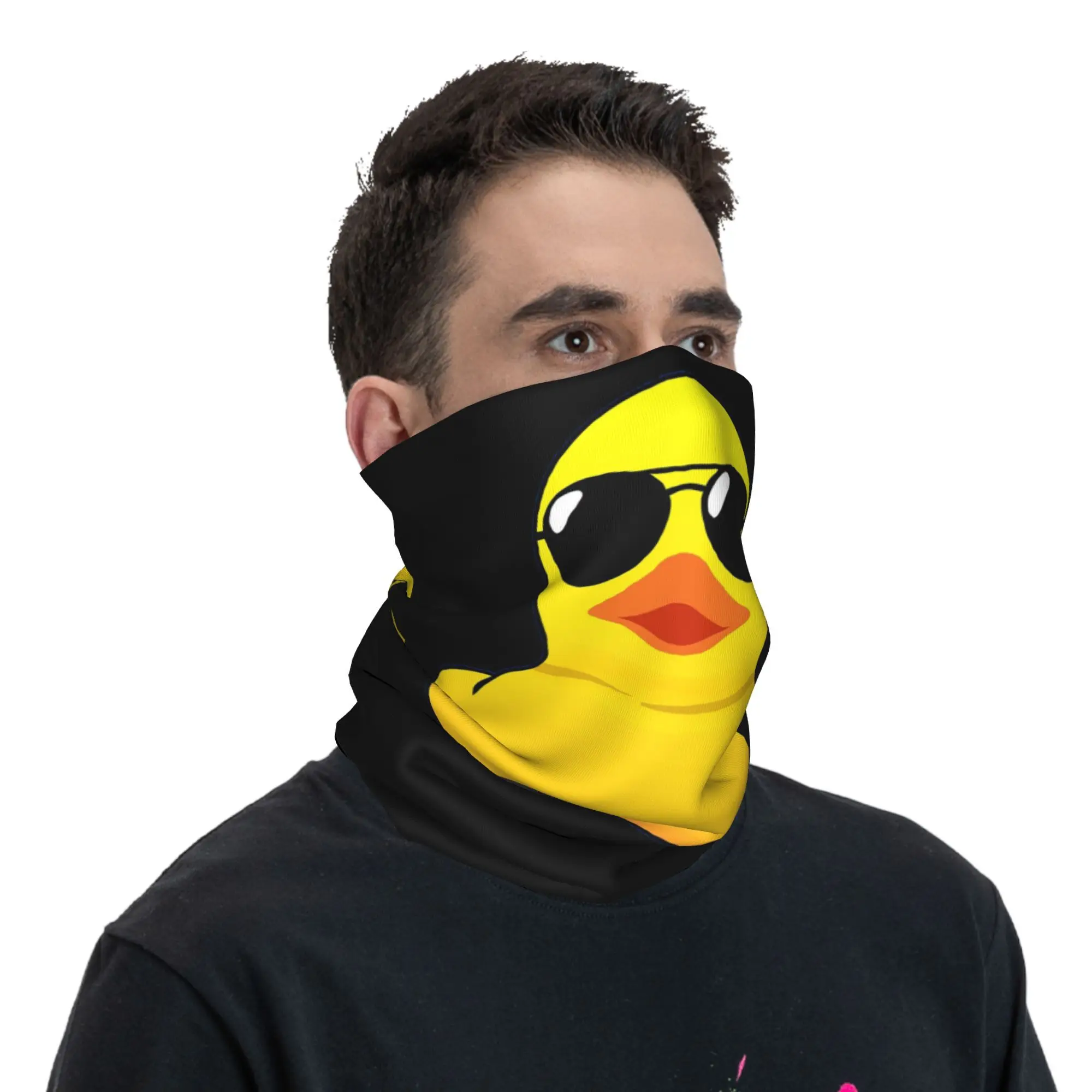 Cool Rubber Duck Bandana Neck Cover Printed Mask Scarf Multi-use Headwear Riding Unisex Adult All Season