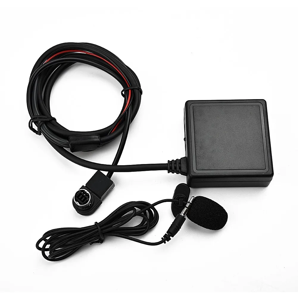 Car Audio AUX Adapter with MIC for Alpine Radios Compatible with Ai-NET KS-U58 Including 9852RR 9854R for ida X300