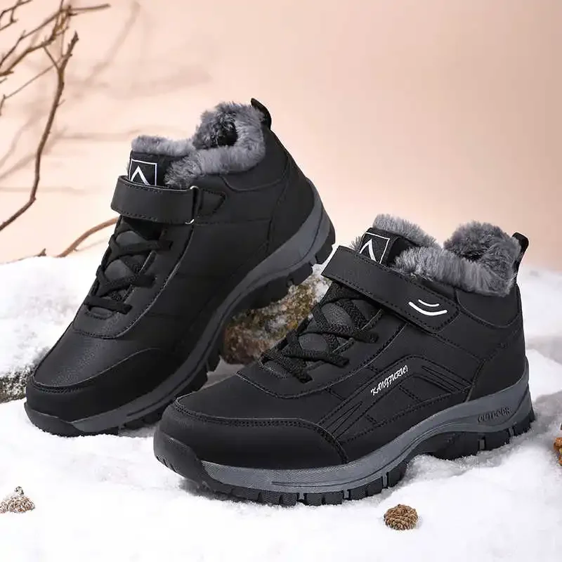 Botas de neve grandes dimensões sapatos masculinos tênis preto casual golfe esporte luxo tênis masculino sneeker mostra tenya 2025g