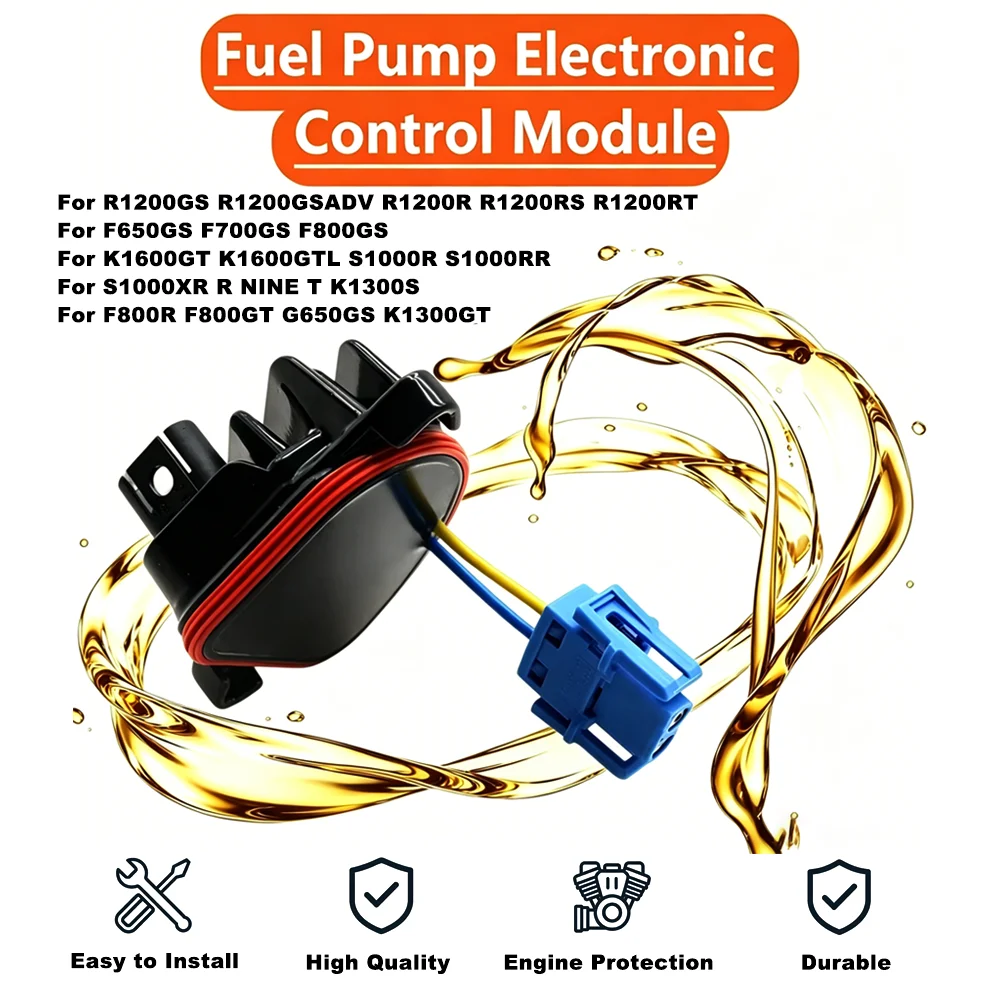 Fuel Pump Control Module For BMW R1200GS F800GS S1000RR K1600GT R NineT R1200R/RS/RT F650GS Motorcycle Electronic Controller