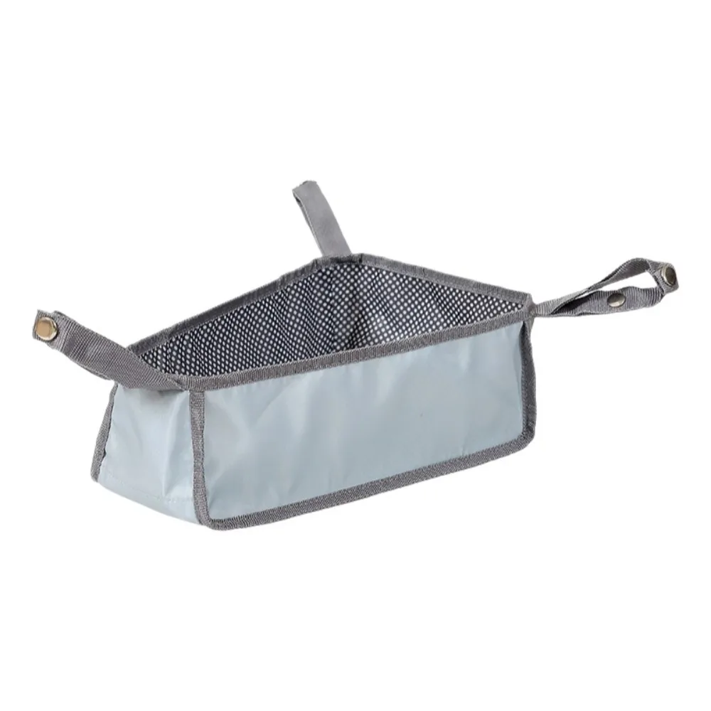 Oxford Cloth Baby Stroller Basket Large Capacity Hard Board Stroller Bottom Organizer Easy To Install Water-proof