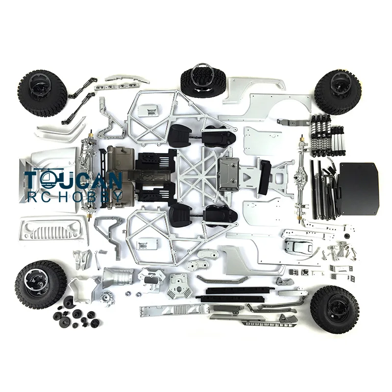 1/8 Capo RC JKMAX Metal Rock Crawler Car KIT 336mm Wheelbase Remote Control Off-Road Crawler Model For Adults TH04991-SMT6