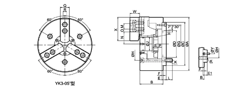 CNC تشاك 4th محور جوفاء رمح طاولة دوارة راوتر التناوب محور 3 الفك 100 مللي متر تشاك مخرطة باستخدام الحاسب الآلي #5