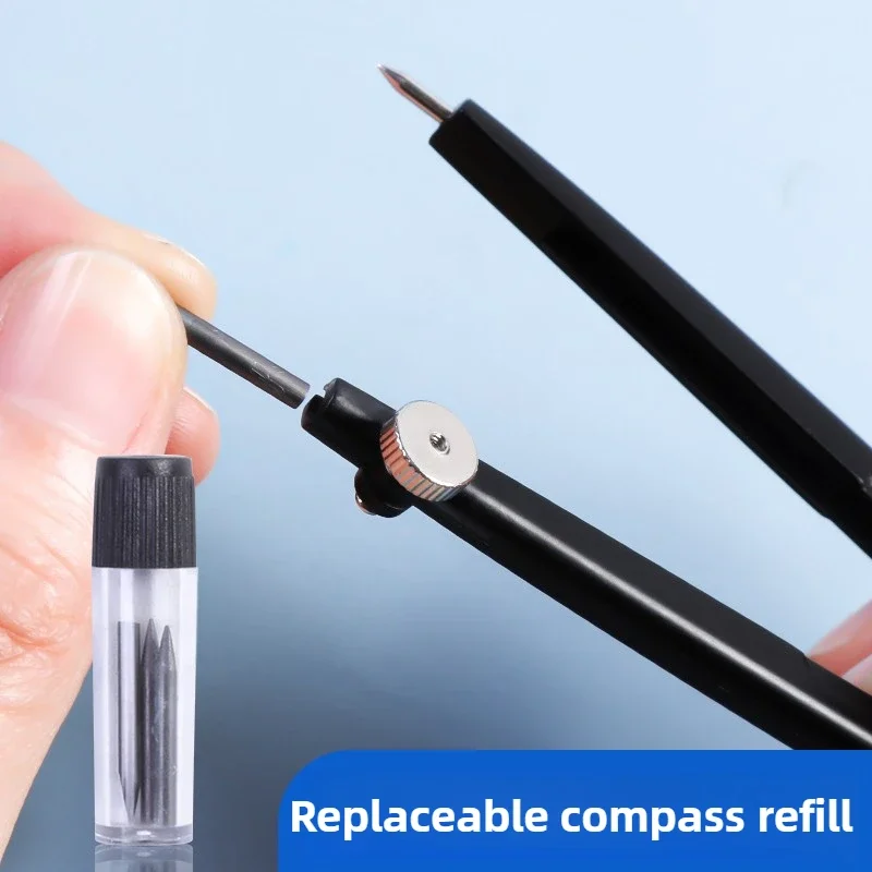 M&G Youpin Metal Compass Set Professional Drawing Student Mathematics Geometry Test Stationery Math Tool with Replace Refills