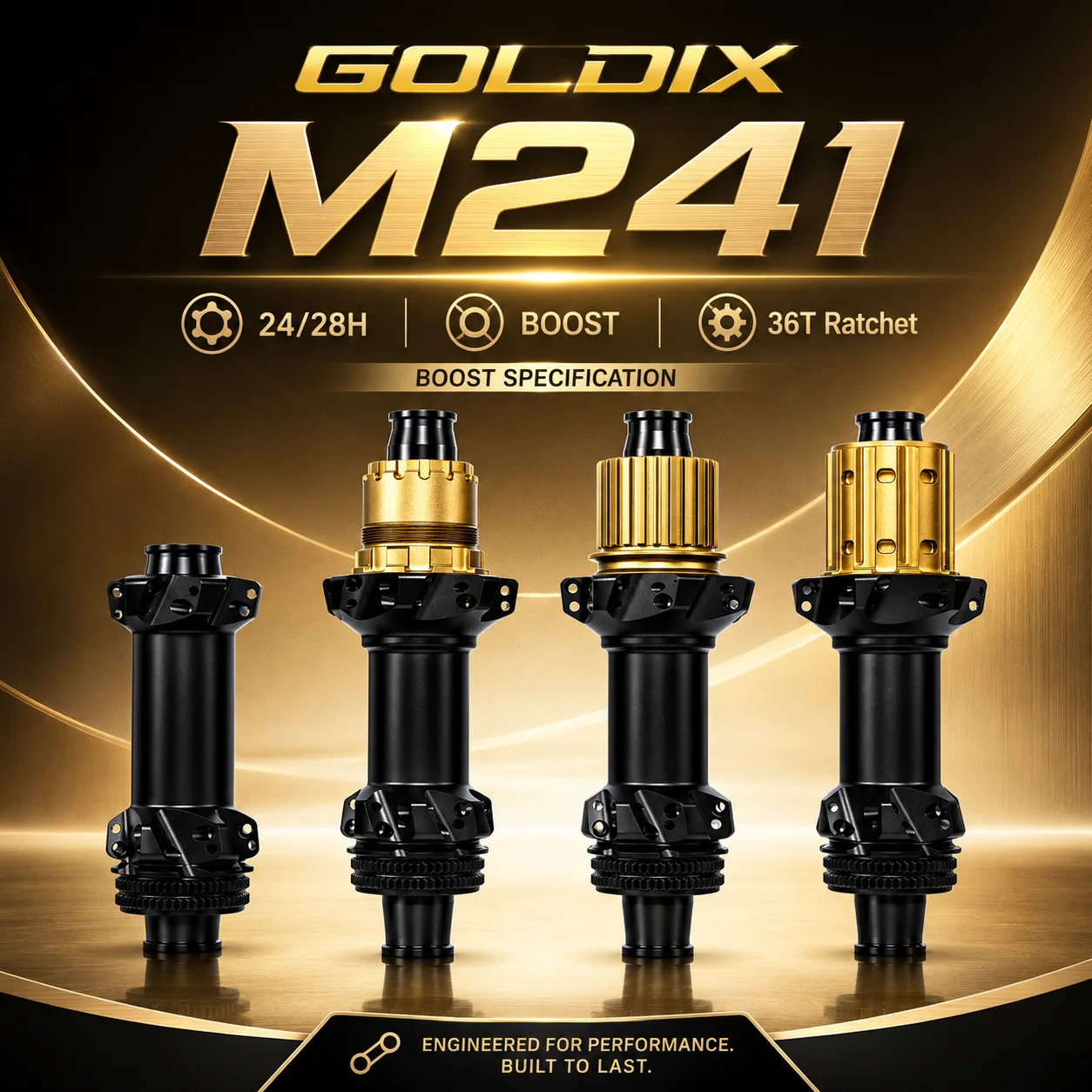goldix-m241-ratchet-36t-moyeu-de-velo-de-montagne-leger-24-28h-boost-adapte-au-systeme-de-changement-de-vitesse-shimano-et-sram