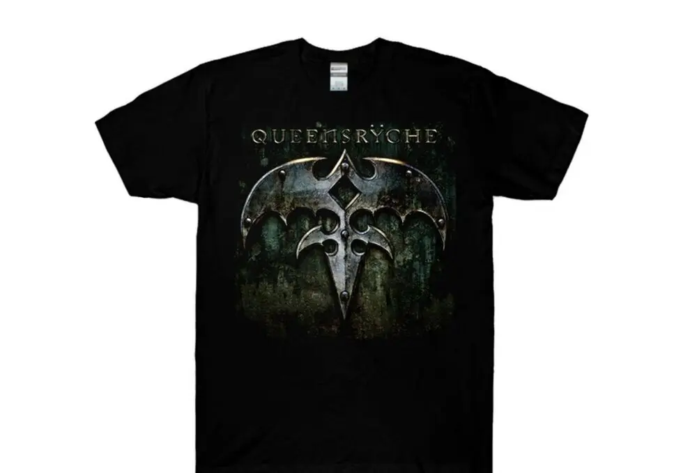 Queensryche Logo Black T Shirt