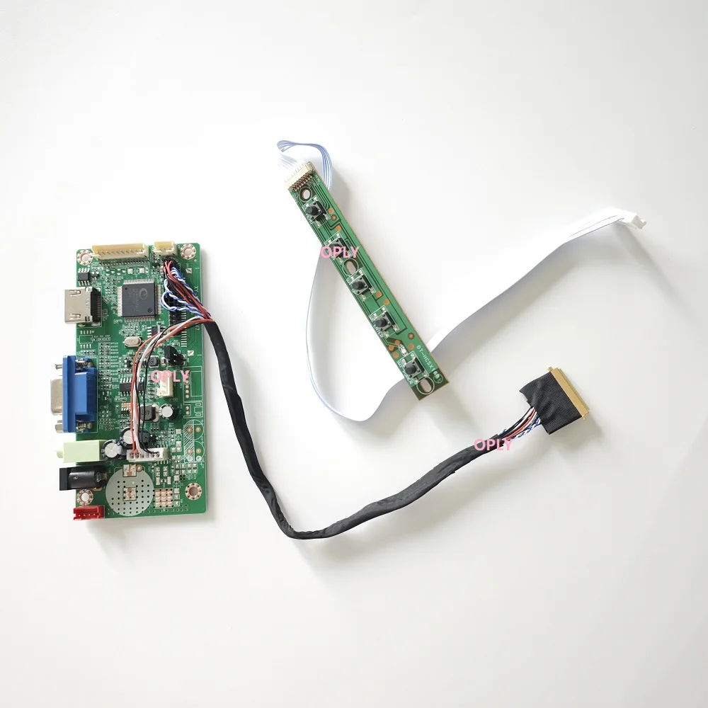 Placa controladora 58c hdmi, compatível com vga para lp125wh2 LP125WH2-SLB1 LP125WH2-SLB3 1366x768 12.5 "monitor de tela de painel led diy