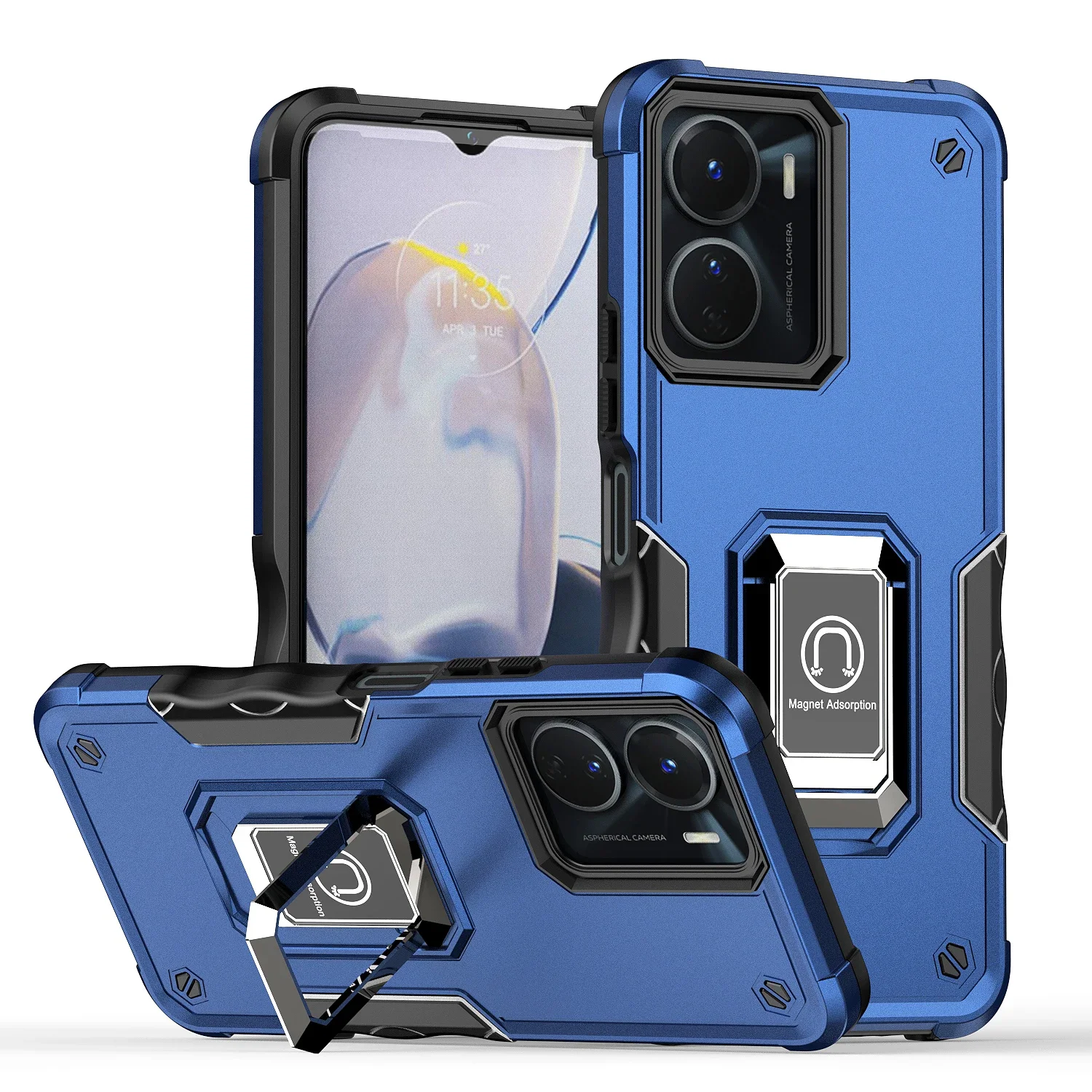 

QWShockproof Phone Case for VIVO Y11 Y15S Y16/4G Y20 Y21 Y35/4G Y76/5G Y91 Y91C V25PRO Y02/4G Cover