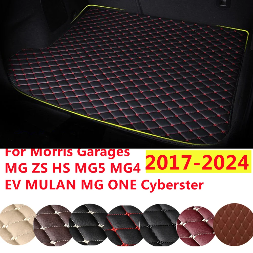 YJ XPE Leather Car Rear Cargo Liner Custom Fit For Morris Garages MG ONE Cyberster ZS HS MG5 MG4 EV MULAN EH32 2024 2023-2017