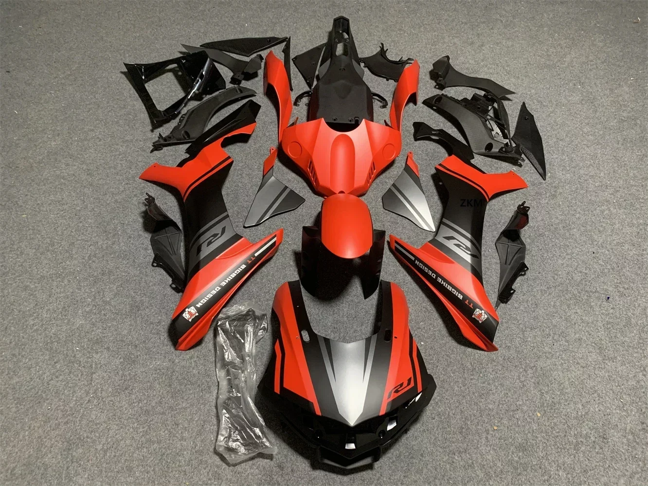 

Motorcycle Fairings Kit Fit For Yzf R1M R1 2015 2016 2017 2018 2019 Bodywork Set High Quality ABS Injection Matte black