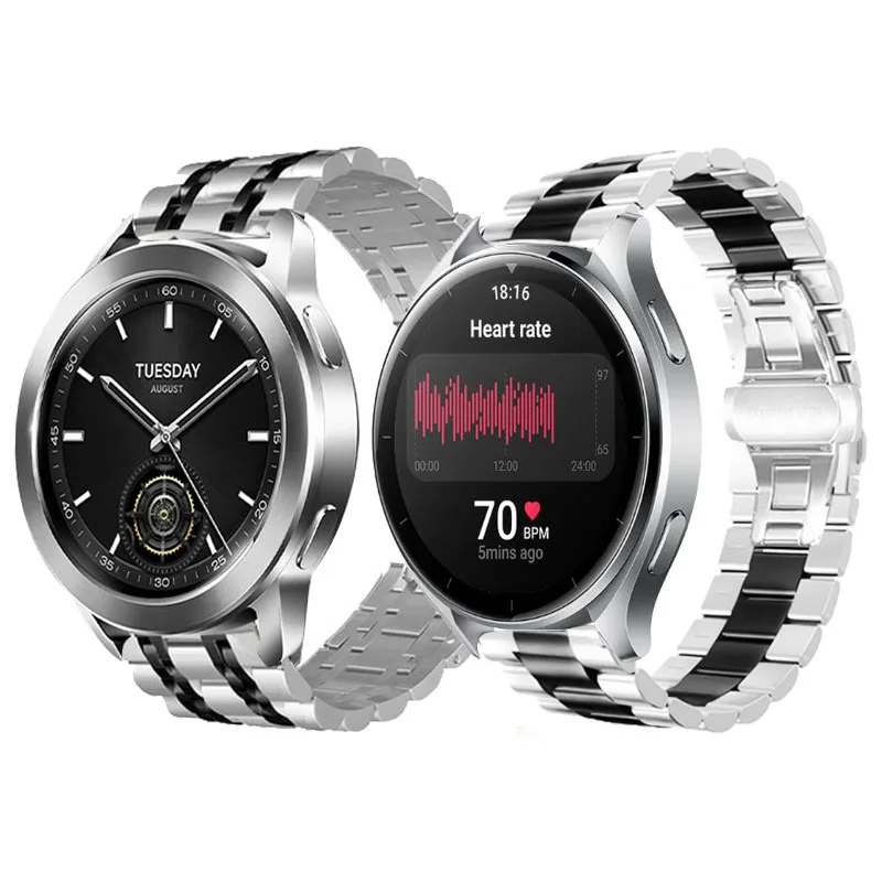 Correa deportiva de metal de 22mm